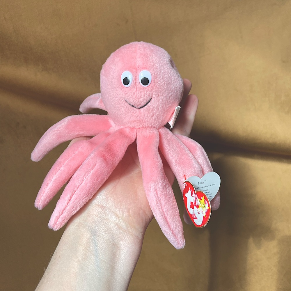 🐙 Inky Octopus Beanie Baby 🐙